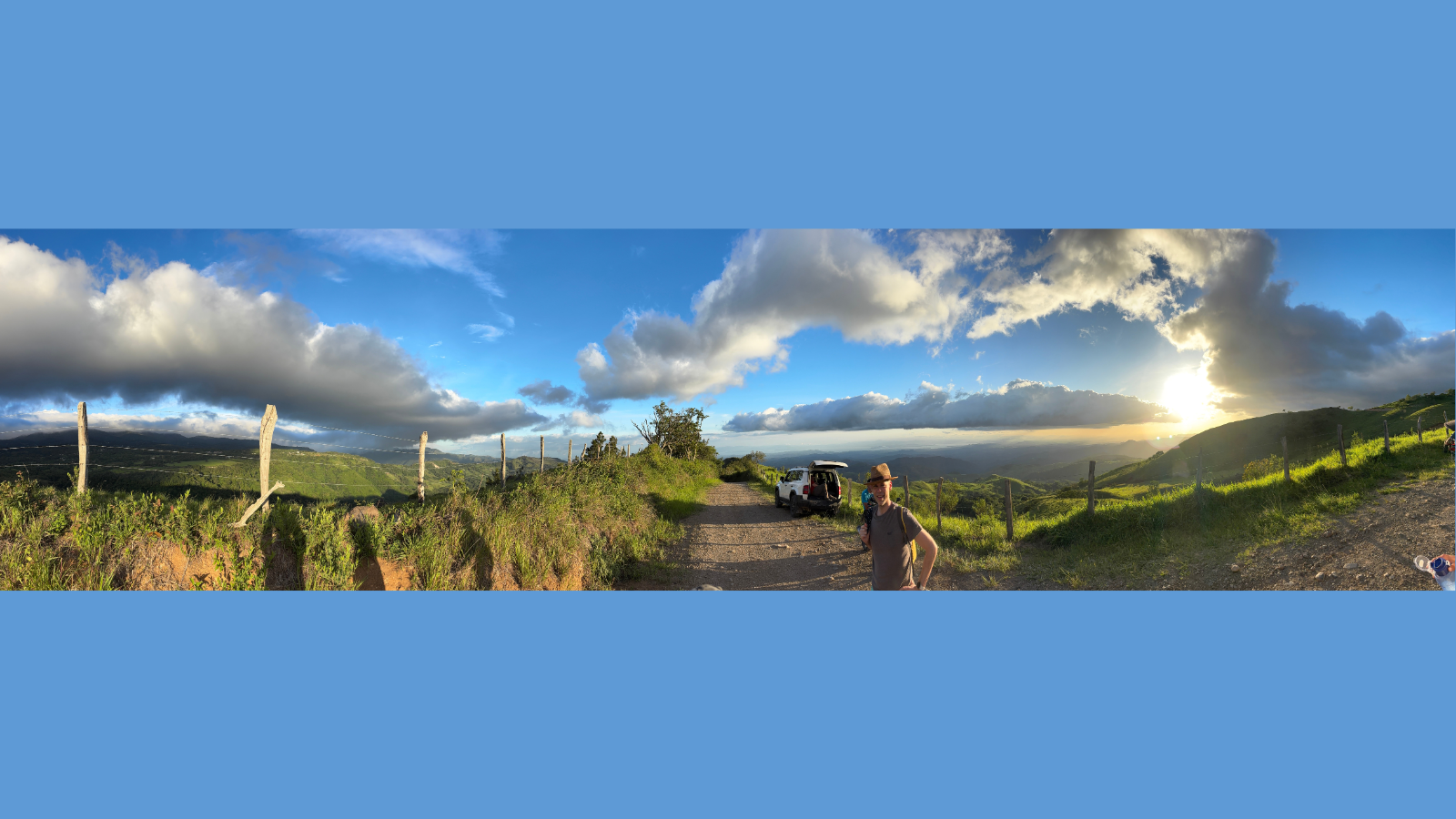 Zonsondergang vanaf Monteverde
